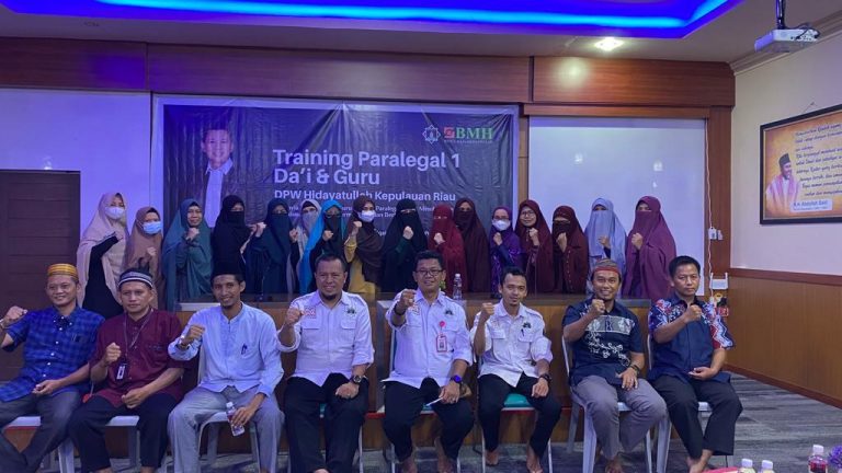 Hidayatullah Kepri Bersinergi dengan BMH Gelar Training Paralegal