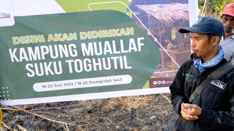 Posdai Berencana Bangun Kampung Mualaf untuk Suku Toghutil