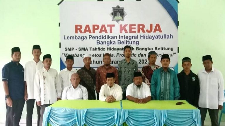 Raker LPIH Hidayatullah Bangka Tengah Kuatkan Profesionalisme