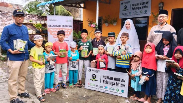 Simpul Sinergi Hadirkan Rumah Quran Masyarakat di Pinggiran Kota Medan