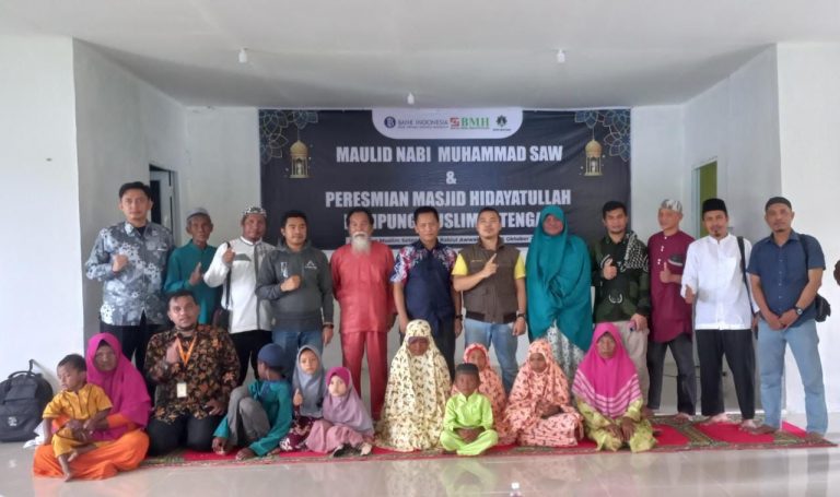 Masjid Hidayatullah di Kampung Muslim Pulau Setengar Diresmikan