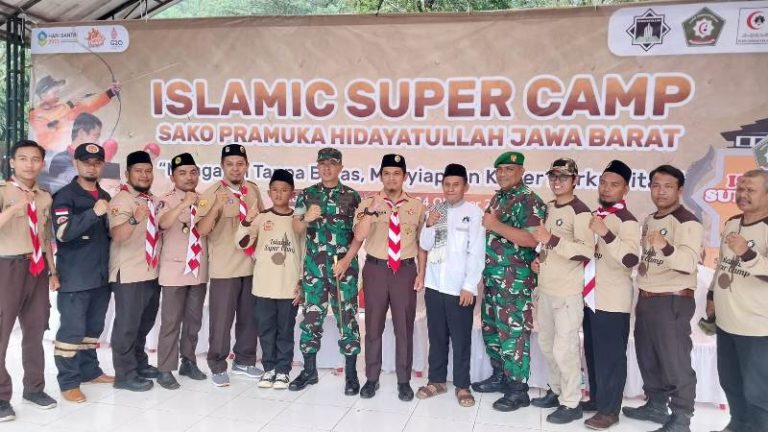 Dandim 0615/Kuningan Tutup Islamic Super Camp Sako Pramuka Hidayatullah Jabar