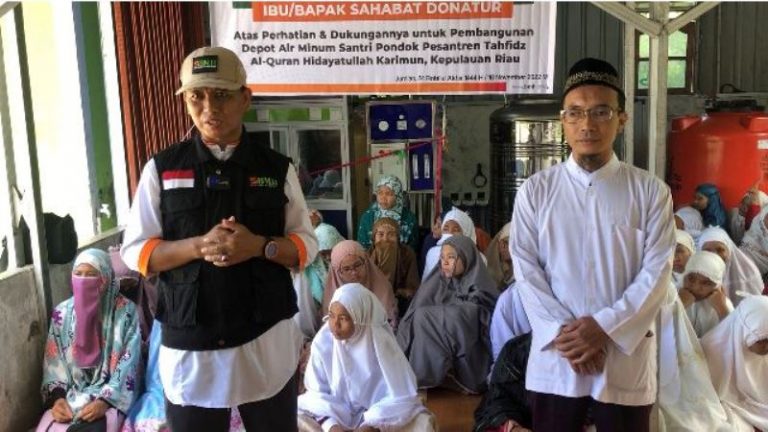 Pondok Tahfidz Hidayatullah Karimun kini Miliki Depot Air Minum
