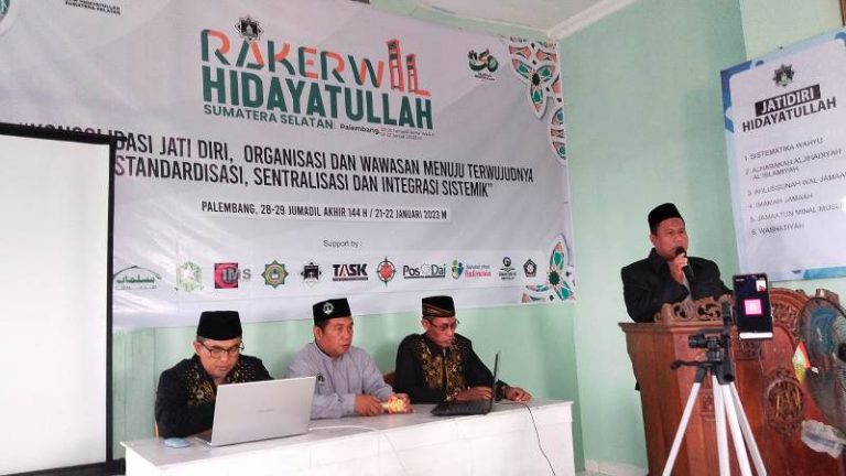 Buka Rakerwil Sumsel, Ust Shohibul Anwar Tekankan 4 Target Capaian Penting