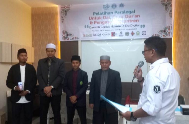 Pengukuhan Pengurus tandai Pendirian LBH Hidayatullah Riau