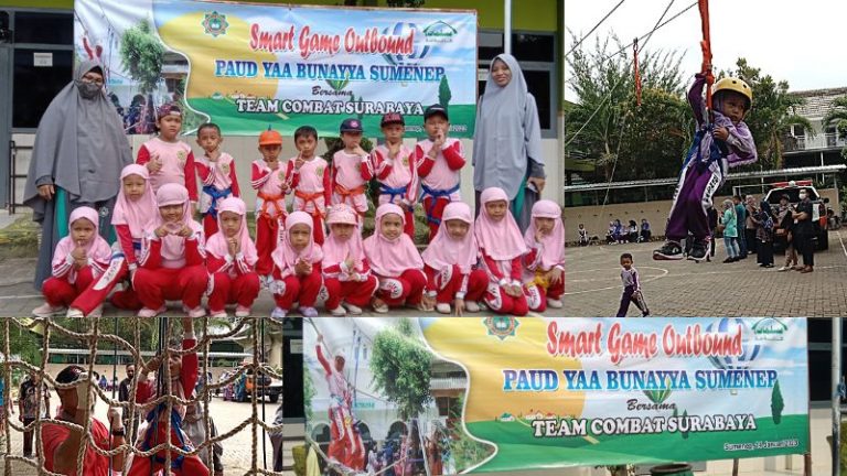 Semarak Kegiatan Game Outbond PAUD Yaa Bunayya Hidayatullah Sumenep