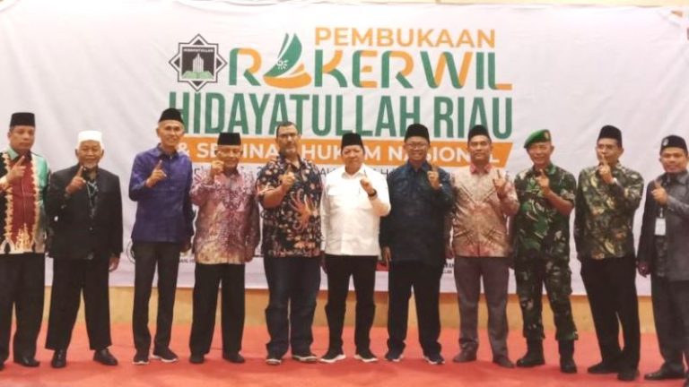 Buka Rakerwil DPW Riau, Zulkifli Syukur Apresiasi Kontribusi Hidayatullah