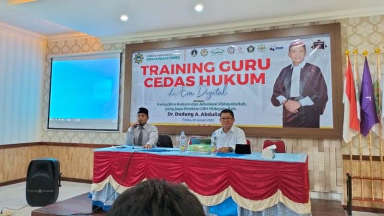 Puluhan Guru di Timika Ikuti Pelatihan Hukum Gelaran LBH Hidayatullah Papua