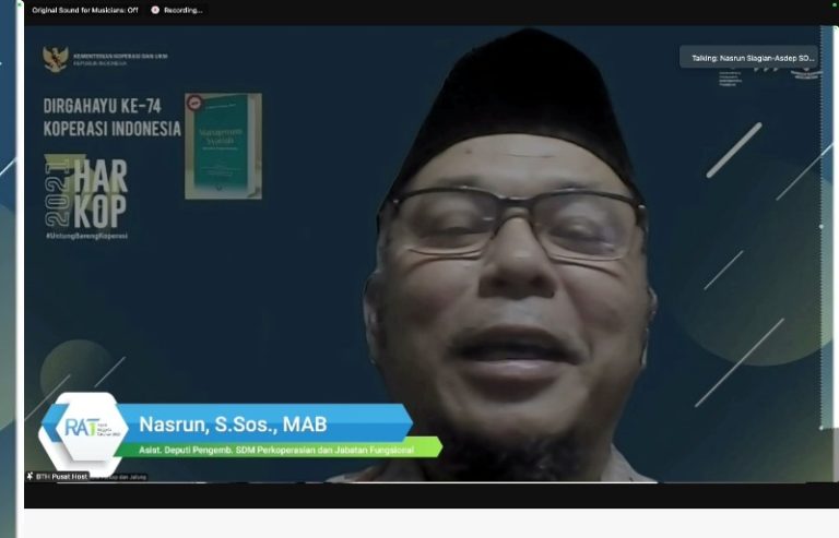 Sukses RAT Perdana, KSPPS BTH Dapat Apresiasi Bintang Lima
