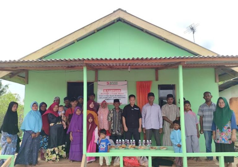 BMH Resmikan Rumah Layak Huni untuk Mualaf Tanjung Gundap Kepri