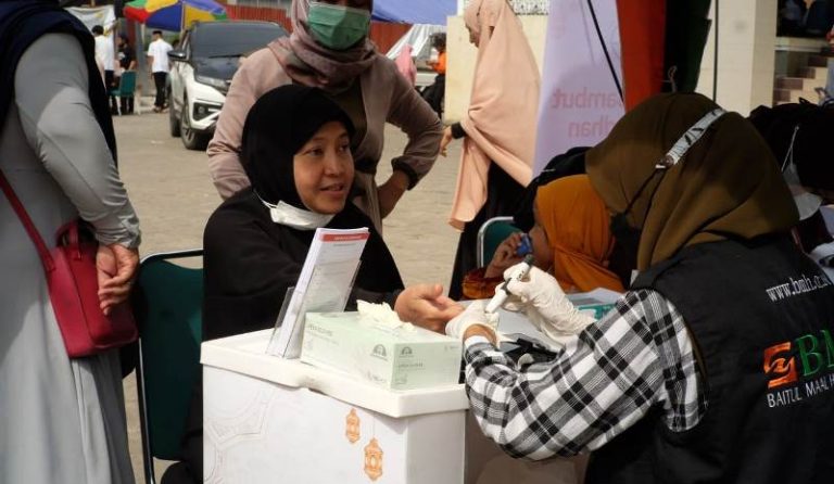 Jelang Ramadhan Laznas BMH Gelar Layanan Pemeriksaan Kesehatan Gratis