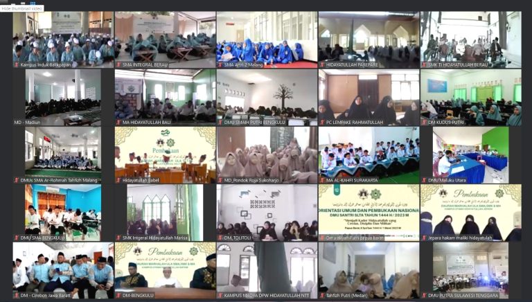 Daurah Marhalah Ula Santri Hidayatullah Tingkat SLTA 2023 Dimulai