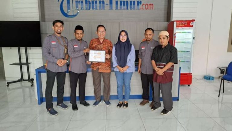 Optimalkan Syiar Kebaikan Laznas BMH Kunjungi Kantor Tribun Timur
