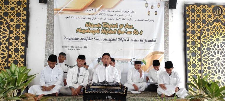 Inilah Pesan buat Wisudawan Hafidz Al Qur’an Ponpes Hidayatullah Pebayuran