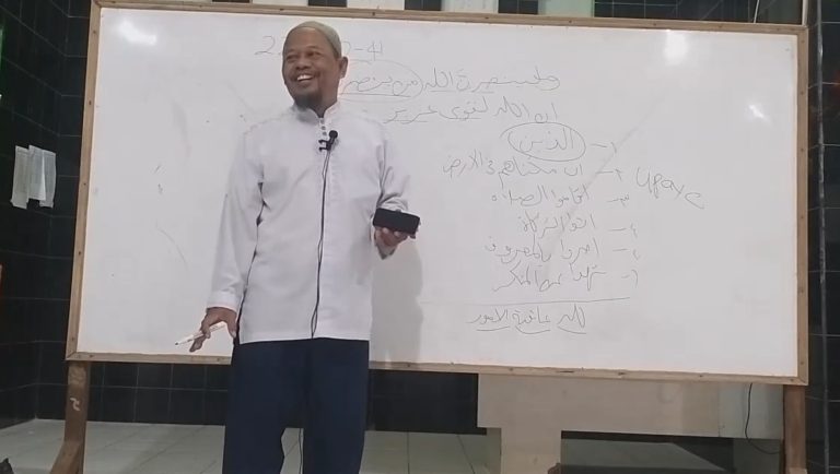 Menyelami Sistematika Wahyu Bersama Ust Anwari di Banyuasin