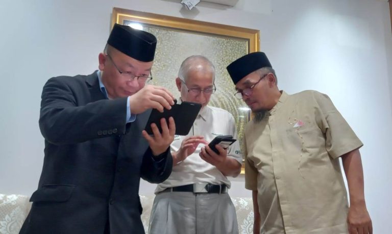 Terima Kunjungan Haji Nicholas Sylvester dan Sejawat dari Malaysia