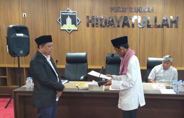 Syaefullah Hamid Dilantik sebagai Kadephal DPP Hidayatullah
