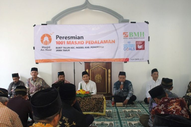 Laznas BMH Resmikan Masjid di Ponorogo