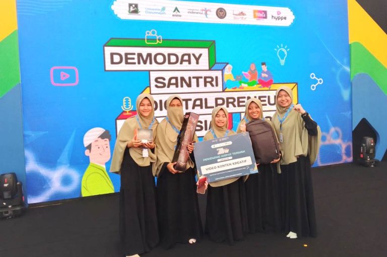 Ponpes Hidayatullah Magelang Juara Demoday Santri Digitalpreneur 2023