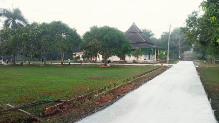 Perkerasan Jalan Dukung Mobilitas Dakwah Hidayatullah Banyuasin dan Muara Enim