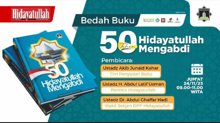 Ikuti Grand Launching dan Bedah Buku “50 Tahun Hidayatullah Mengabdi” di Arena Silatnas