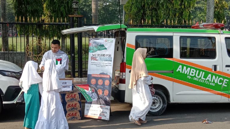 Laznas BMH Dukung Aksi Bela Palestina di Bangkalan