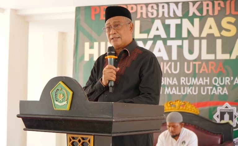 Walikota Ali Ibrahim Lepas Peserta Silatnas Hidayatullah Maluku Utara
