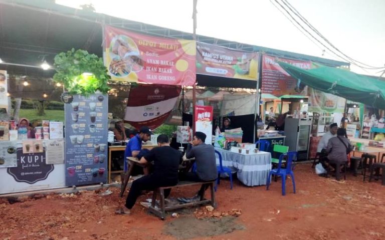 Hangatkan Silatnas Kafilah Jajakan Kudapan khas Daerah, Mau Pijat pun Tersedia