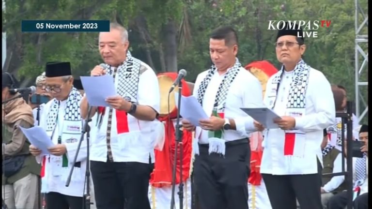 Inilah 6 Tuntutan Tokoh Lintas Agama dalam Aksi Bela Palestina di Monas