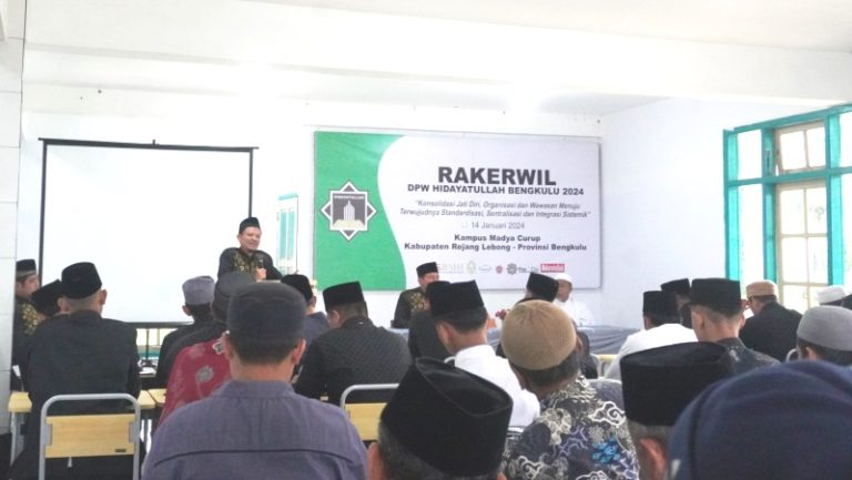 Rakerwil Bengkulu Ketum Tekankan Kolektifitas, Sinkronisasi dan Koordinasi Gerakan