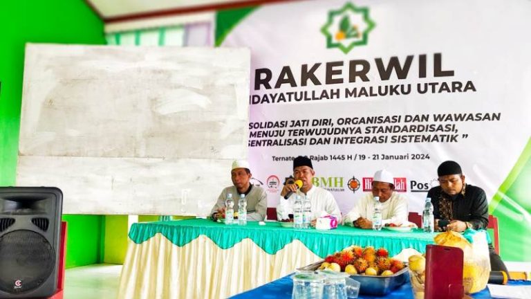 Rakerwil Hidayatullah Maluku Utara Kuatkan Jatidiri dan Kinerja Organisasi