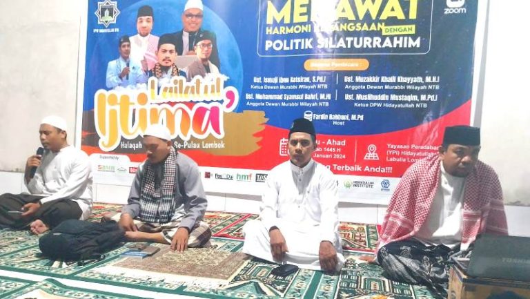 Lailatul Ijtima NTB Serap Refleksi Politik Silaturrahim Hadapi Pemilu 2024