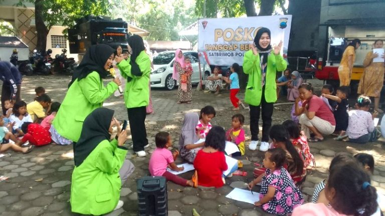 Simpul Sinergi Adakan Trauma Healing untuk Anak Penyintas Banjir Demak