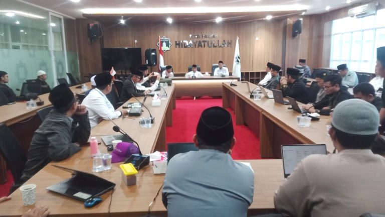 Anregurutta KH Arif Marzuki Hasan Sampaikan Taushiah Tarhib Ramadhan di Pusat Dakwah Hidayatullah