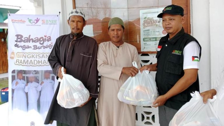 Marbot di Balikpapan dan Samboja Terima Bingkisan Ramadhan dari GNB dan BMH