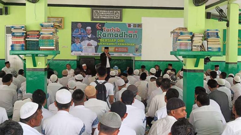 Bareng IMS Lapas Kembang Kuning Gelar Tarhib Ramadhan bersama WBP dan Pegawai