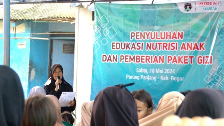 Program Kolaborasi IMS dan Prudential Syariah Bantu Tingkatkan Gizi Anak Balita di Desa Pingku