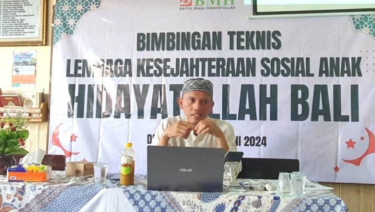 Hadiri Bimtek di Bali, Kadepsos DPP Hidayatullah Tekankan Penguatan Layanan Sosial