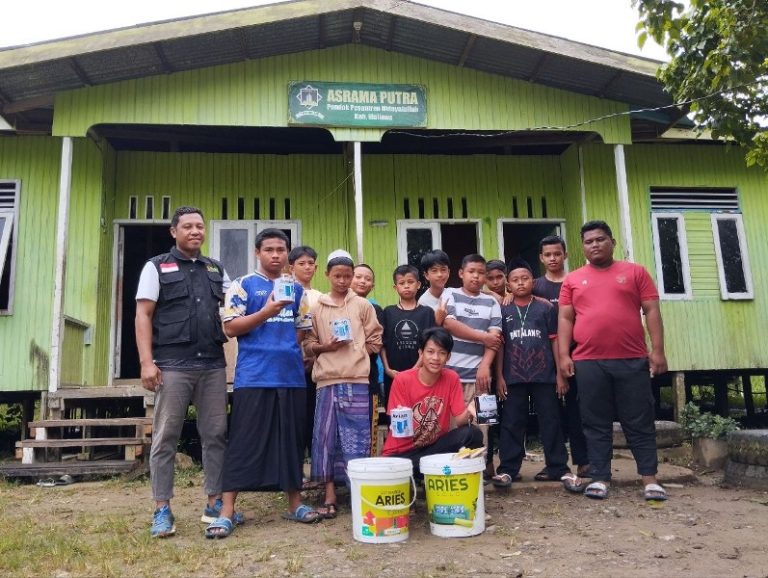 BMH Kaltara Segarkan Asrama Santri Penghafal Al-Qur’an di Malinau