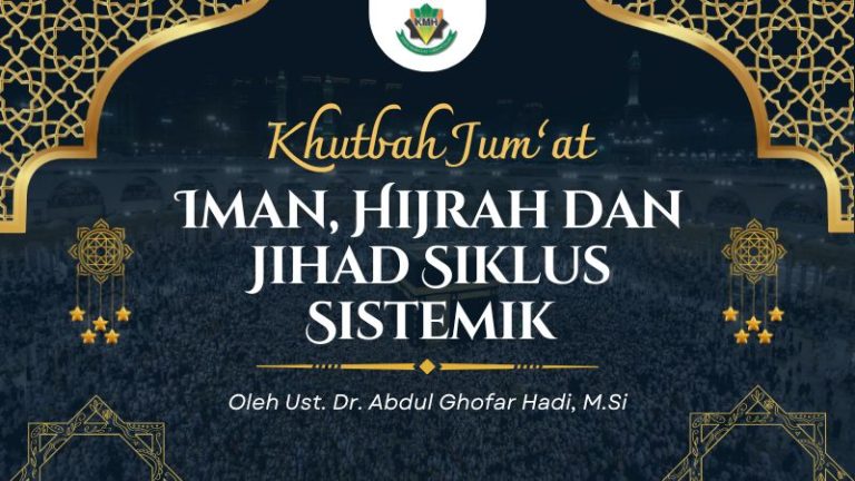 [KHUTBAH JUM’AT] Iman, Hijrah dan Jihad Siklus Sistemik