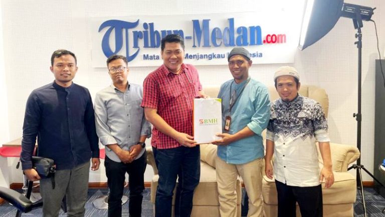 BMH Sumut Jalin Kemitraan dengan Tribun Medan, Semai Kebaikan Lebih Luas