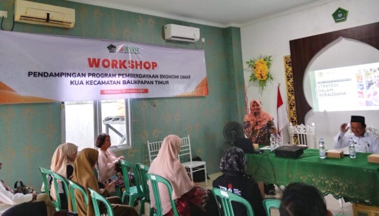 Sinergi BMH-KUA, Pelaku Usaha di Balikpapan Dapat Pelatihan Bisnis Gratis