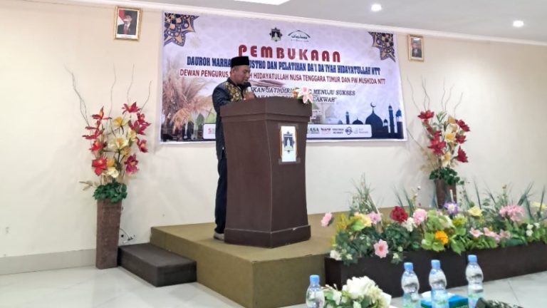 Daurah Marhalah Wustho NTT Membentuk Kader Dakwah Tangguh Ditengah Perubahan Zaman