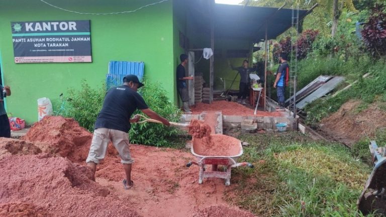 Inisiatif Atasi Keterbatasan Ruang Belajar di Panti Asuhan Raudhatul Jannah Tarakan