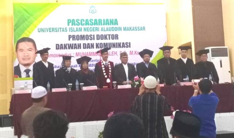 Promosi Doktor, Saleh Usman Gali Pikiran KH Abdullah Said Membangun Masyarakat Madani
