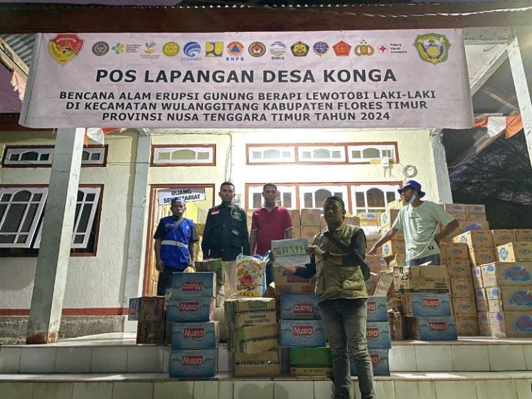 BMH-SAR Hidayatullah Giat Bantu Penyintas Erupsi Gunung Lewotobi Lakilaki