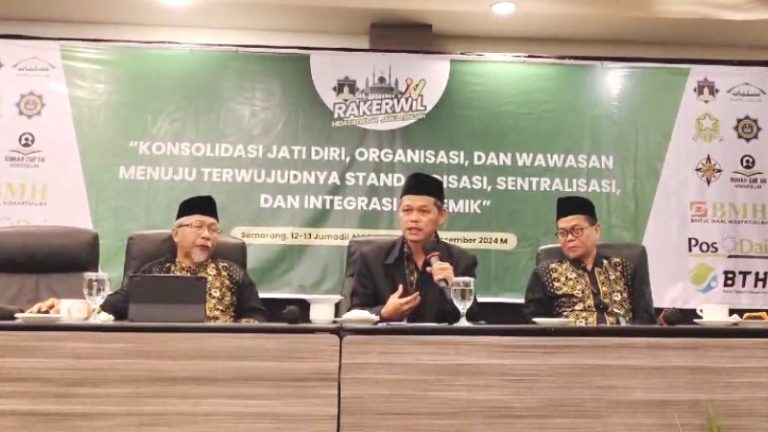 Rakerwil Jateng, Arfan Tekankan Iman Hendaknya Beriring Amal Shaleh dan Lahirkan Karya