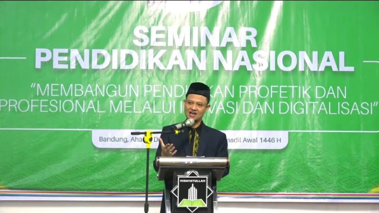Hidayatullah Dukung Pemerintah Kokohkan Jatidiri Bangsa dan Pembelaan Terhadap Palestina