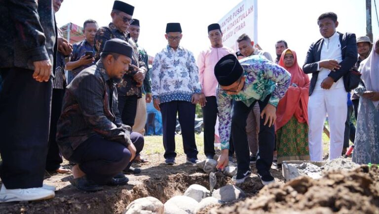 Groundbreaking Gedung Pusat Dakwah Malut, Pemprov Apresiasi Peran Hidayatullah Bina Umat dan Bangsa