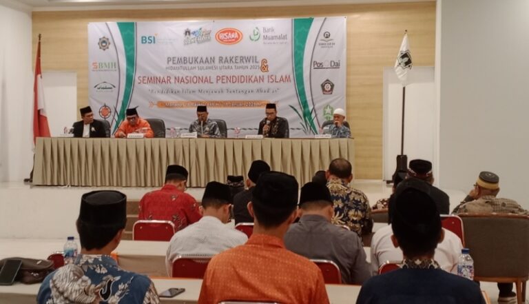 Seminar Rangkaian Rakerwil Hidayatullah Sulut Angkat Sinergi dan Inovasi untuk Pendidikan Islam